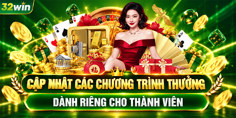 Cập nhật các chương trình thưởng dành riêng cho thành viên